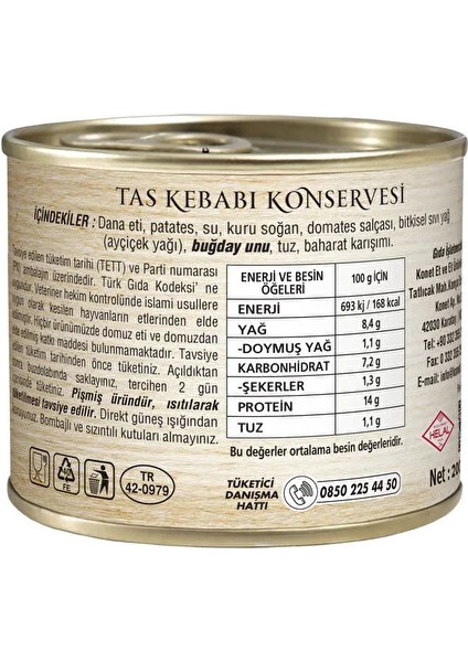 3'lü Süper Kebap Paket - Hazır Yemek/tas Kebabı, Çoban Kebabı, Sebzeli Kebap fiyatları