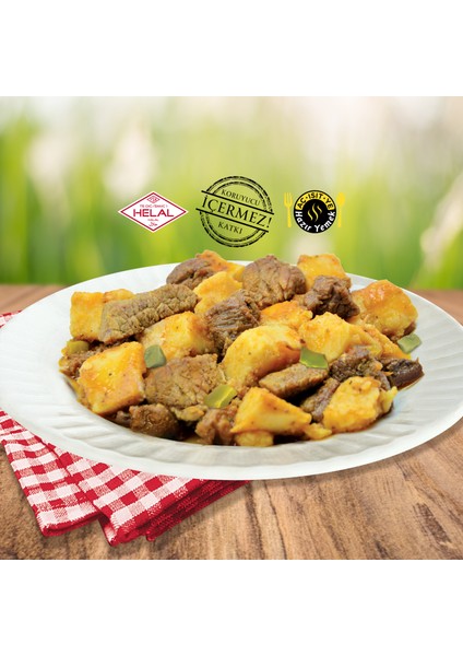 3'lü Süper Kebap Paket - Hazır Yemek/tas Kebabı, Çoban Kebabı, Sebzeli Kebap