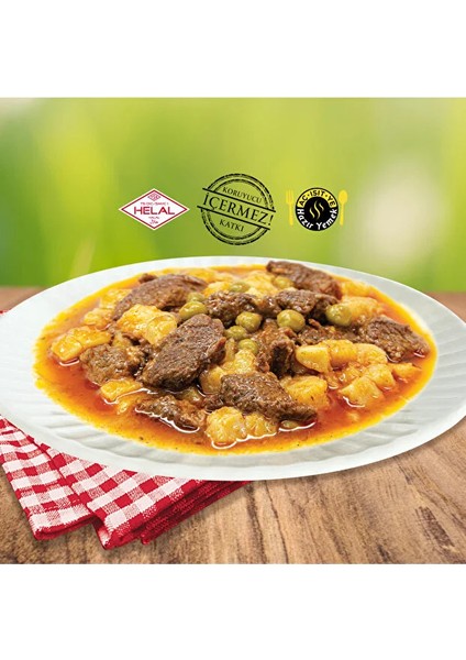 3'lü Süper Kebap Paket - Hazır Yemek/tas Kebabı, Çoban Kebabı, Sebzeli Kebap