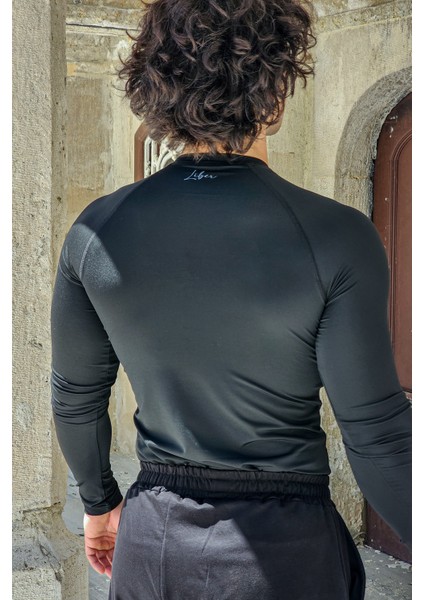 Punisher - Uzun Kollu Compression T-Shirt (Siyah) fiyatları
