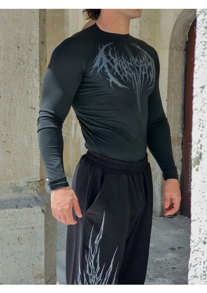 Ezekiel - Uzun Kollu Compression T-Shirt (Siyah) fiyatları