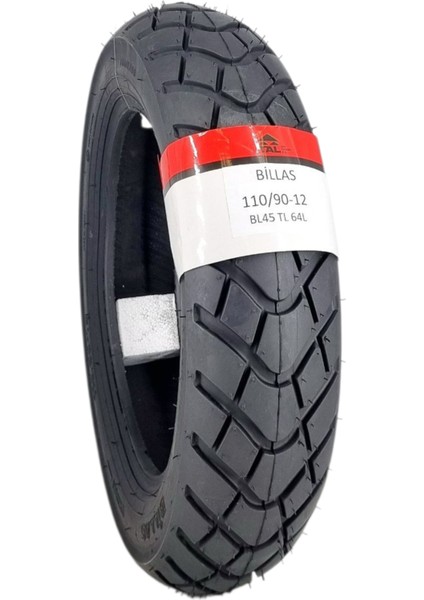 110/90-12 Tl (Tubeless - Dubleks) BL045 Motosiklet Lastiği