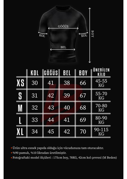 Cyberbones - Compression T-Shirt (Siyah) modelleri