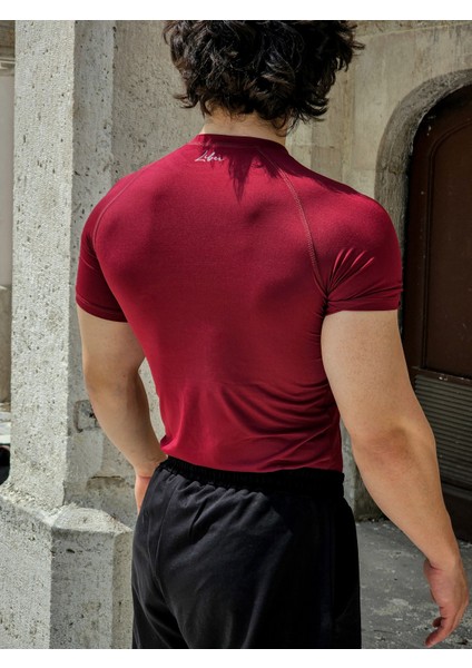 Spider - Compression T-Shirt (Bordo) fiyatları
