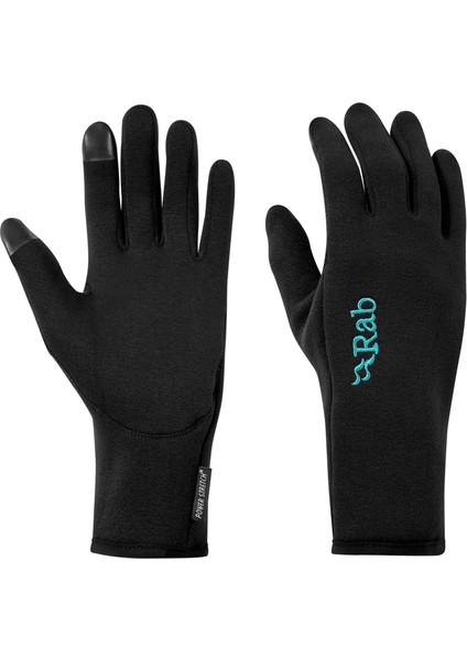 Power Stretch Contact Kadın Eldiven Siyah - Xl