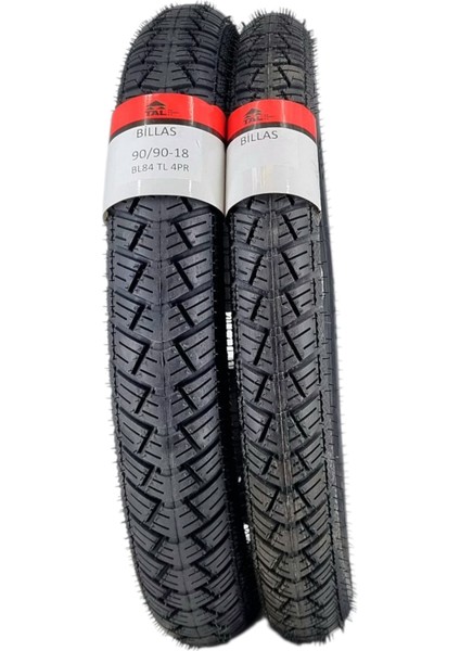 90/90-18 ve 275-18 Tl (Tubeless - Dubleks) BL084 Motosiklet Lastiği Takımı fiyatları