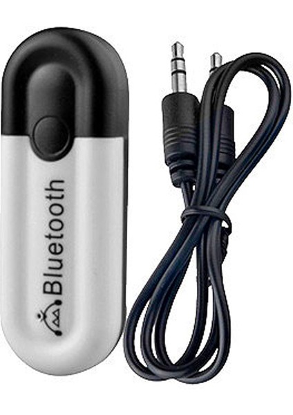 USB Bluetooth 5.0 Ses Alıcı Adaptör – Aux 3.5mm Çıkışlı Kablosuz Müzik Alıcısı, Hoparlör ve Ses Sistemlerini Bluetooth’lu Hale Getiren Dongle Receiver | ZR1138