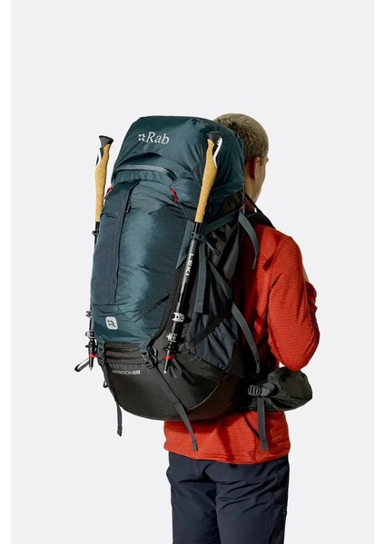 Hyperon 80L Trekking Sırt Çantası Mavi - M-L