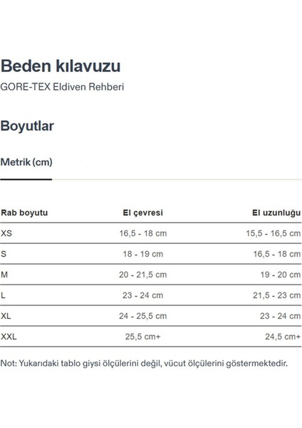 Guide Gore-Tex Eldiven Siyah - S