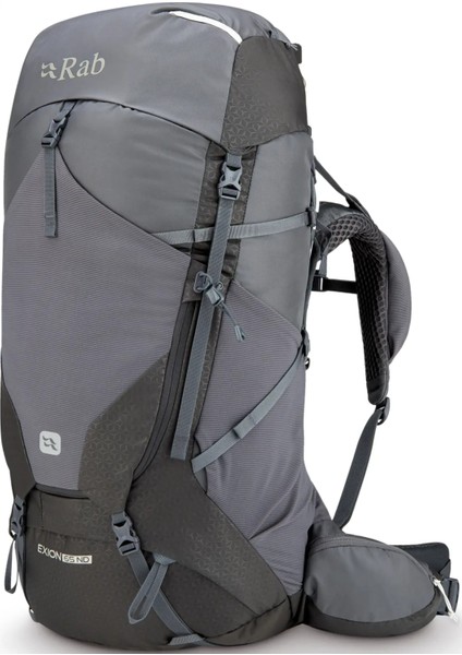 Exion Nd 65L Hiking Kadın Sırt Çantası Gri-Antrasit