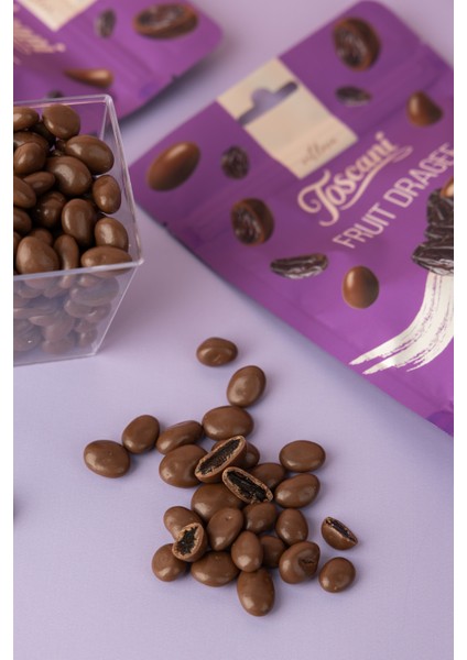Sütlü Çikolata Kaplı Üzüm Draje modelleri