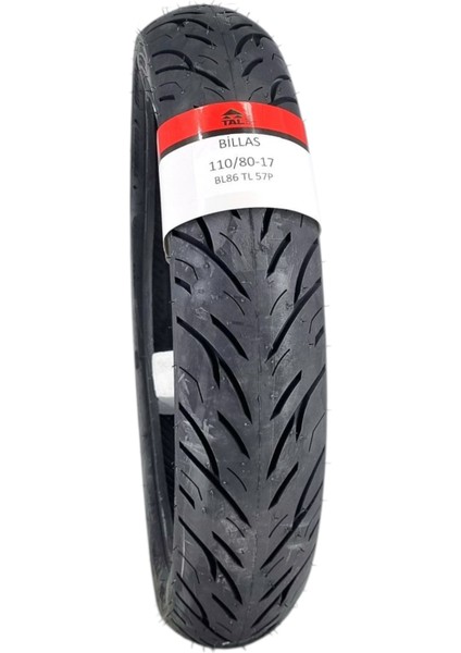 110/80-17 Tl (Tubeless - Dubleks) BL086 Motosiklet Lastiği