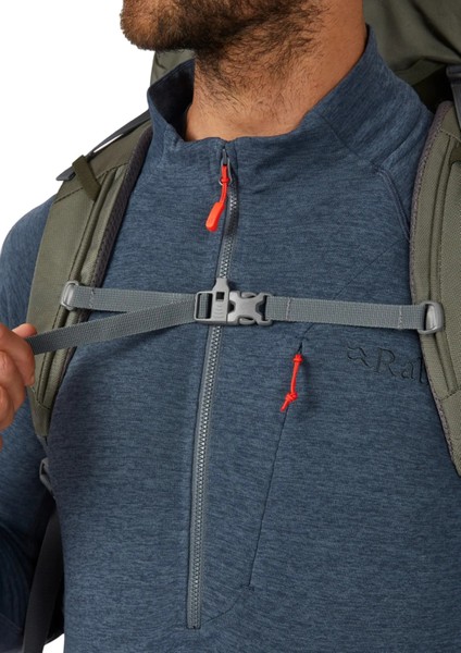 Sirac Plus 65L Trekking Çantası Siyah