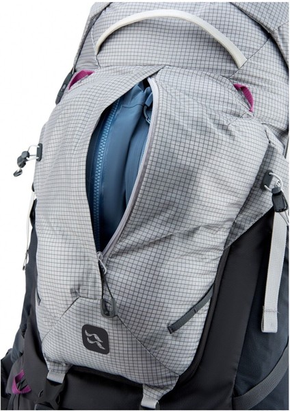 Hyperon Nd 65L Trekking Kadın Sırt Çantası Gri-Antrasit