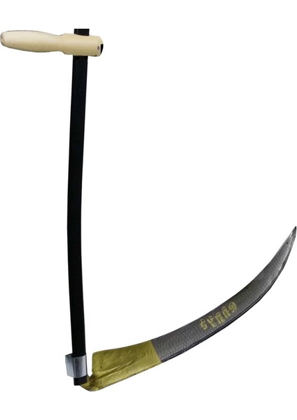 Günaş Komple Tırpan - Metal Saplı 6 Parça Set - Ahşap Elcik 75 cm