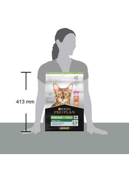 Sterilised Somonlu Kedi Maması - 3 Kg