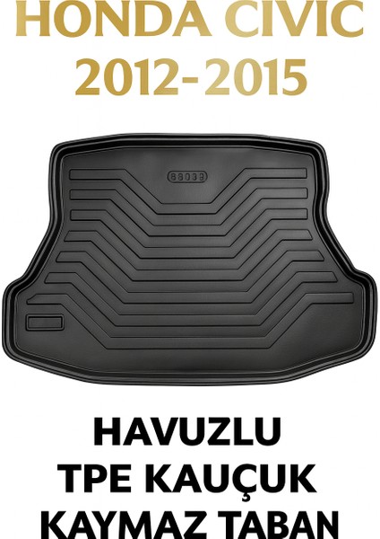 Honda Civic 2012-2016 3D Bagaj Havuzu Premium modelleri