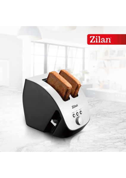ZLN2690 | Ekmek Kızartma Makinesi | 2 Geniş Dilim | 6 Kademeli | Yeniden Isıtma | Buz Çözme| 1000W fırsatları