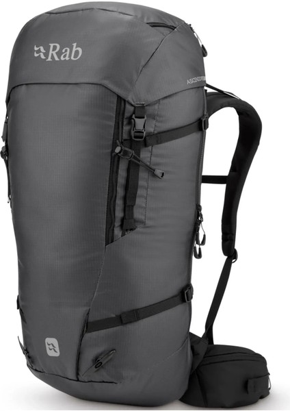 Ascendor 45L Dağcı Sırt Çantası S - Siyah
