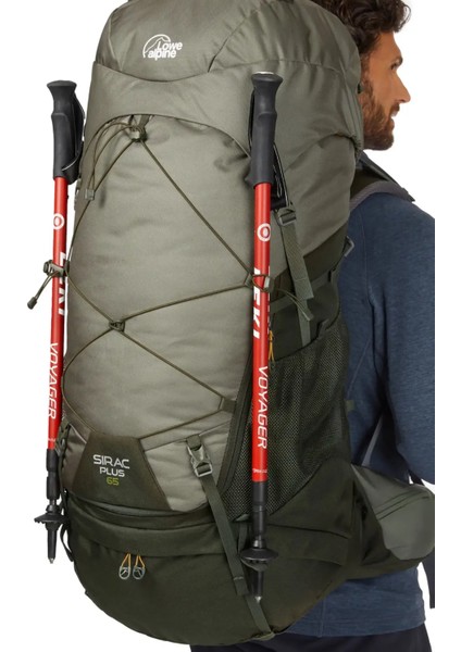 Sirac Plus 65L Trekking Çantası Haki