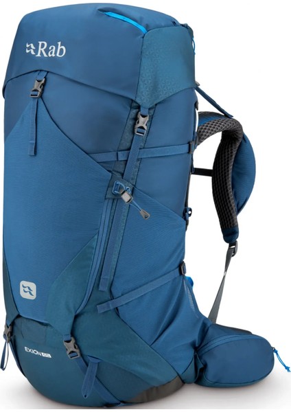 Exion 65L Hiking Sırt Çantası Mavi - M-L