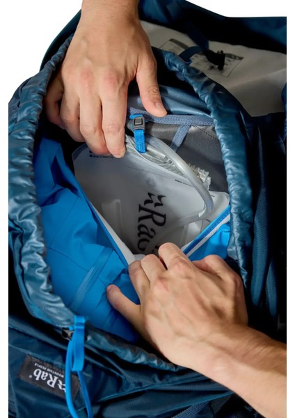 Exion 65L Hiking Sırt Çantası Mavi - M-L