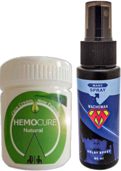 Cream 50 ml Özel Karışıım Krem + Maçoman Erkeklere Zaman Stop Sprey