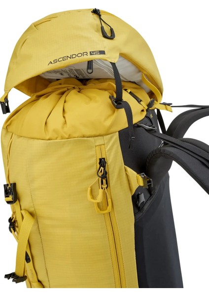 Ascendor 45L Dağcı Sırt Çantası S - Sarı fırsatları