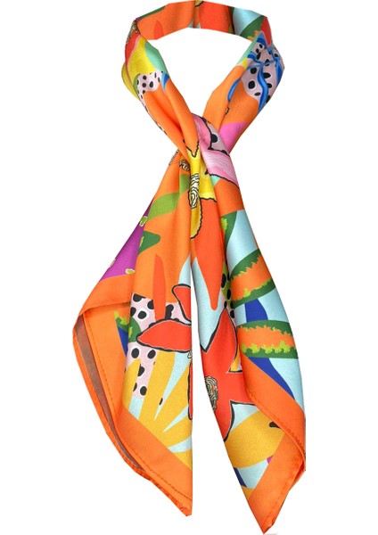 Scarf LEYLA01 Fular 70*70 cm modelleri