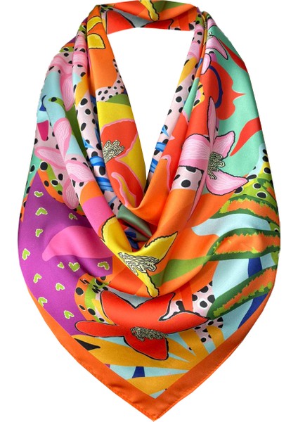 Scarf LEYLA01 Fular 70*70 cm fırsatları