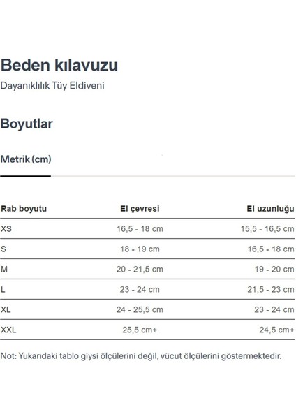 Endurance Down Mitt Tüy Eldiven Lacivert - S