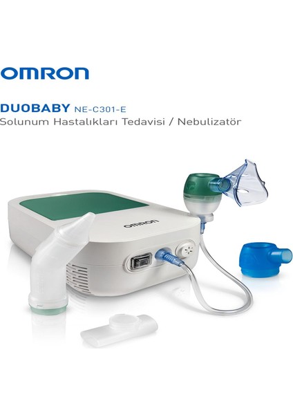 Ateş Ölçer Hediyeli Duobaby, Burun Aspiratörlü Alt ve Üst Solunum Yoluna Uygun Nebulizatör fiyatları