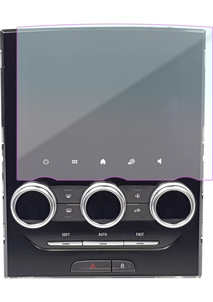 Renault Megane Touch ve Icon 7 Inç Navigasyon Uyumlu Nano Ekran Koruyucu 2023