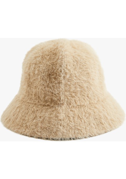 Peluş Bucket Şapka