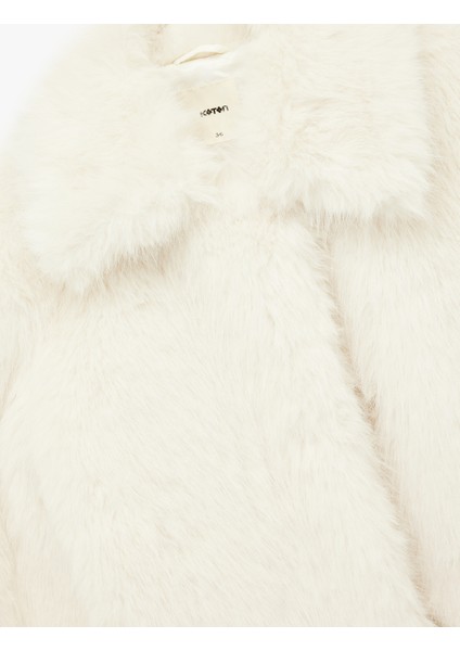 Suni Kürk Mont Uzun Kollu Crop indirimleri