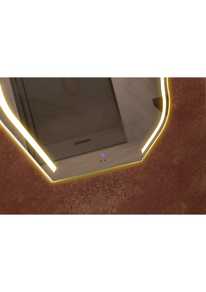 Sanal Glass Hareket Sensörlü Ledli Dekoratif Banyo/salon ve Makyaj Aynası (Berlin) modelleri