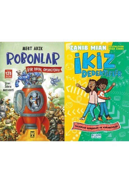Robonlar 2 Bir Hayal Operasyonu (Mert Arık) ve Yalanlar Gerçekler ve Kurabiyeler Ikiz Dedektifler