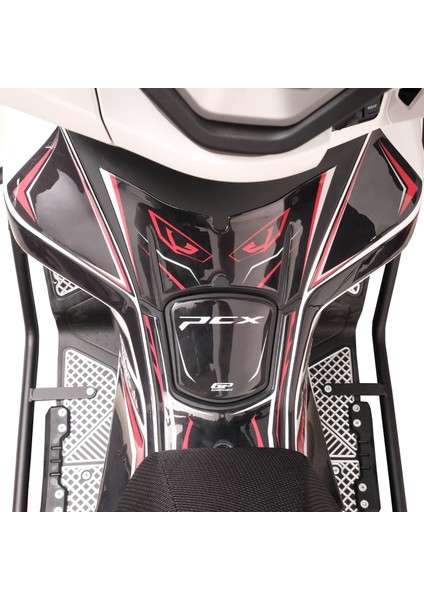 Honda Pcx 125 / 150 2025 Uyumlu Full Tank Pad Seti Kırmızı fırsatları