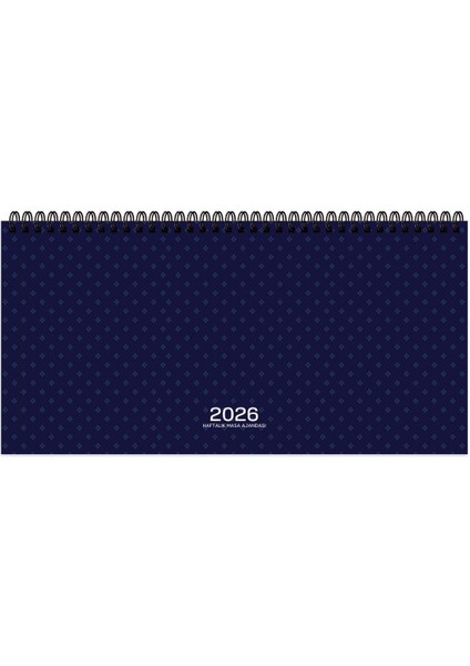 Keskin 2026-AJ-66 16*33,5 Spr.haftalık Masa Ajandası-Lacivert fiyatları