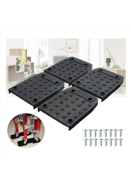 Tapı Tabanları Alçıpan Için Kayma Önleyici Pedler 16PCS Stilt Roles Değiştirme Kiti Kaymaz Ayak Pedleri Inşaat Tripod Mat (Yurt Dışından) fiyatları
