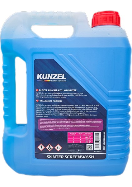 Cam Suyu Kışlık Konsantre -30° 5 Lt fiyatları