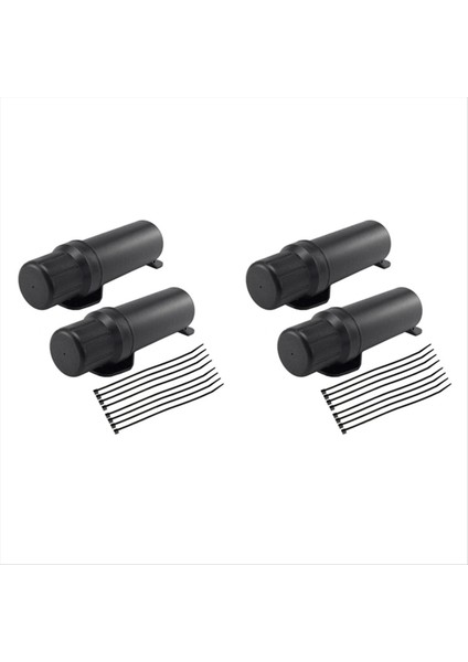 4pcs Motosiklet Aksesuarları Su Geçirmez Araç Tüp Eldivenleri Yağmurluk Saklama Kutusu Honda Yamaha Kawasaki Için Universal 125MM (Yurt Dışından)