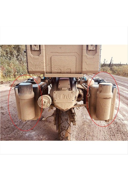 4pcs Motosiklet Aksesuarları Su Geçirmez Araç Tüp Eldivenleri Yağmurluk Saklama Kutusu Honda Yamaha Kawasaki Için Universal 125MM (Yurt Dışından) indirimleri