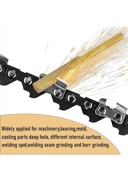 20 Adet Elektrikli Testere Bileme Taşları Taşlama Taş Dosyası Titanyum Kaplama Elmas Keskinleştirme Tekerlekleri (4 0mm) (Yurt Dışından) indirimleri