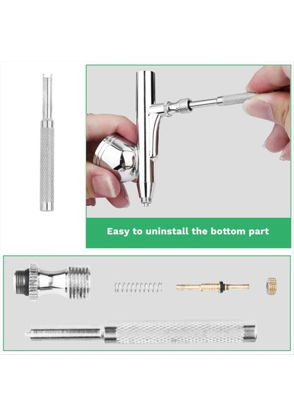 8pcs Airbrush Bakım Onarımı Seti Aksesuarlar Hava Fırçası Temizleme Aracı Kiti Airbrushes Grease Meme Araçları (Yurt Dışından) modelleri