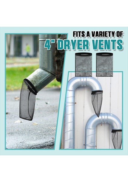 6 Adet Havalandırma Dış Kurutucu Tuz Tuzağı Kurutma Taç Torbası Açık Dış Mekan Dışarısı Için Kapak Kapağı Ev Havalandırma Havalandırma Siyah (Yurt Dışından) fırsatları