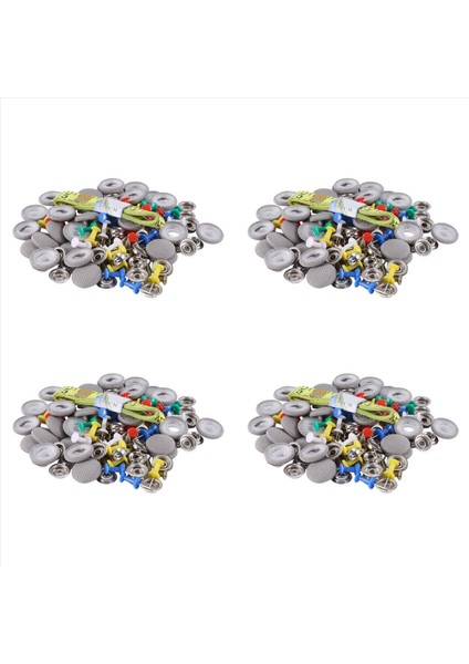 120PCS Araba Tavan Bezi Sabitleme Vidalı Araba Çatı Sabit Toka Snap Perçinler Tutucu Otomotiv Tavan Döşemesi Onarım Düğmesi Gri (Yurt Dışından)
