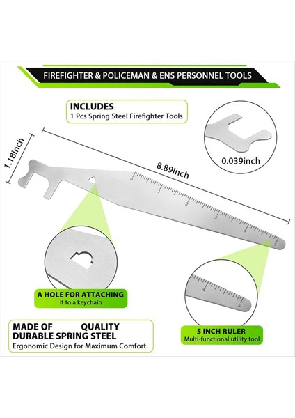 2 Pcs Itfaiyeci Araçları Çok Amaçlı Spring Steel Pry Araç El Araçları Itfaiyeci Araçları Çok Amaçlı Kaldıraç Aracı (Yurt Dışından) modelleri