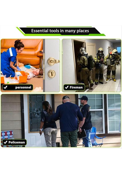 2 Pcs Itfaiyeci Araçları Çok Amaçlı Spring Steel Pry Araç El Araçları Itfaiyeci Araçları Çok Amaçlı Kaldıraç Aracı (Yurt Dışından) fırsatları