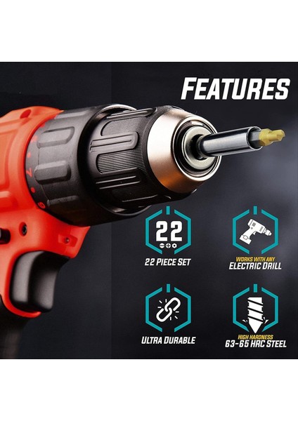 22PCS Titanyum Hasarlı Vidalı Ekstraktör Seti - Erkekler Için Stoklama Dolgaları Yetişkinler Soyulmuş Vidalar Için Çıkarma Fındık (Yurt Dışından) modelleri